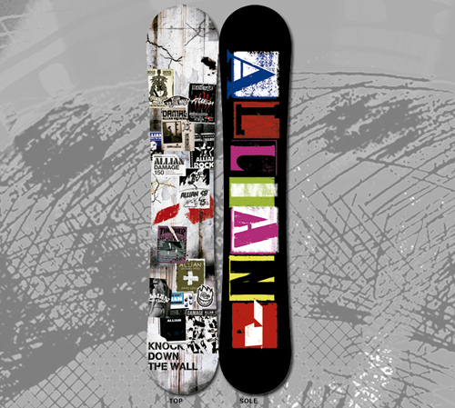 DAMAGE - ALLIAN SNOWBOARDS