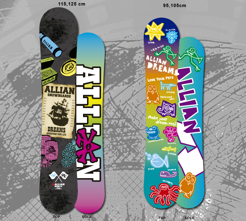 DREAMS - ALLIAN SNOWBOARDS 12/13 MODEL