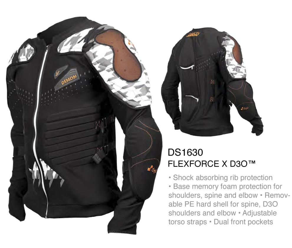 Demon Flex Force Pro Short de Protection Snowboard