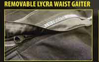 REMOBABLE LYCRA WAIST GAITER