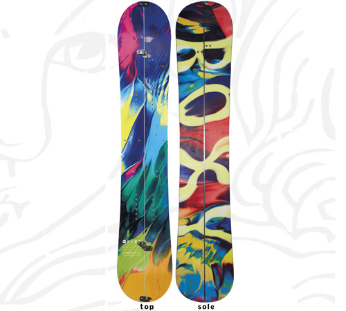 BANANA SMOOTHIE SPLIT BOARD - ROXY 12/13 SNOWBOARDS