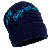 "iNi COOP BEANIE" navy