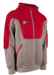 POUCH FLEECE RED