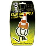 CAUTION POLY STOMP PAD