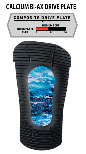 COLOR:TEAL CALCIUM BI-AX DRIVE PLATE