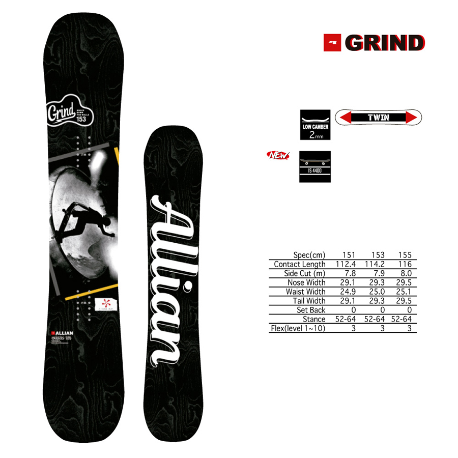 GRIND - ALLIAN SNOWBOARDS 18-19 JAPAN SITE