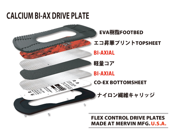 CALCIUM BI-AX DRIVE PLATE