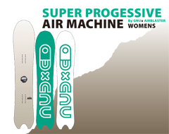 SUPER PROGRESSIVE AIR MACHINE  WOMENS (AIR BLASTER X GNU)