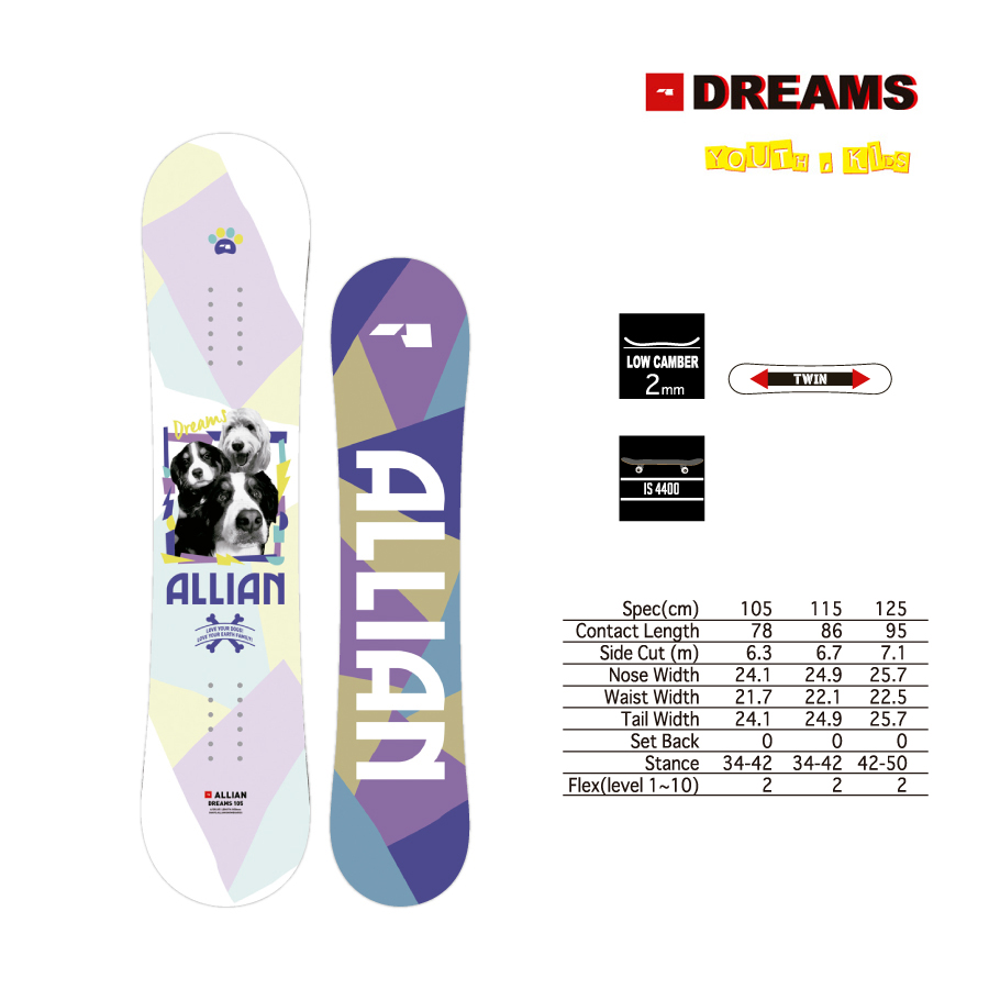 DREAMS - ALLIAN SNOWBOARDS 19-20