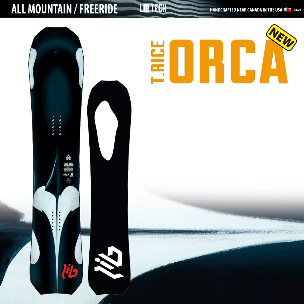 T.RICE ORCA- LIBTECH SNOWBOARDS 20-21