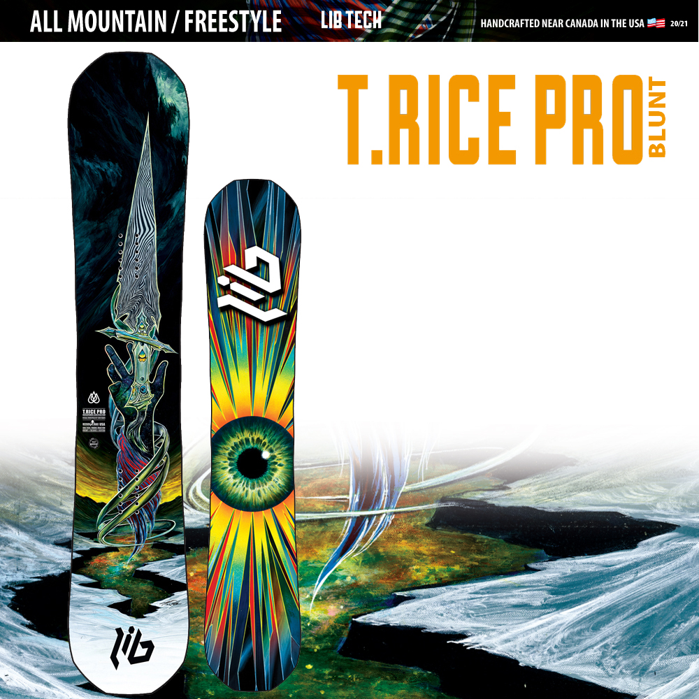 T.RICE PRO- LIBTECH SNOWBOARDS 20-21