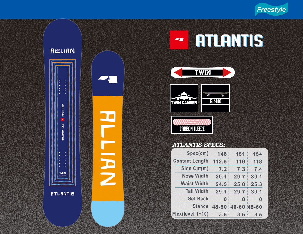 ATLANTIS _ ALLIAN SNOWBOARDS 23-24