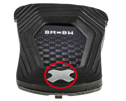 CANTED FOOTBED HEEL SHOCK PAD