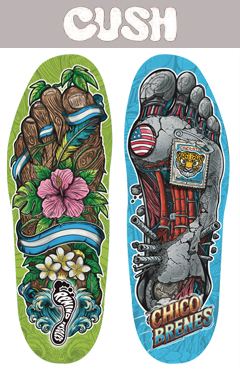Chico Brenes Gnar Foot