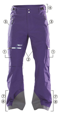 EAGLE PANT 各部詳細
