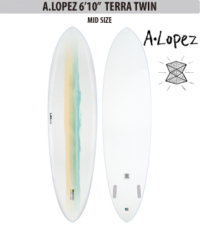 A.LOPEZ 6’10” TERRA TWIN