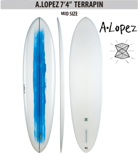 A.LOPEZ 7’4” TERRAPIN 