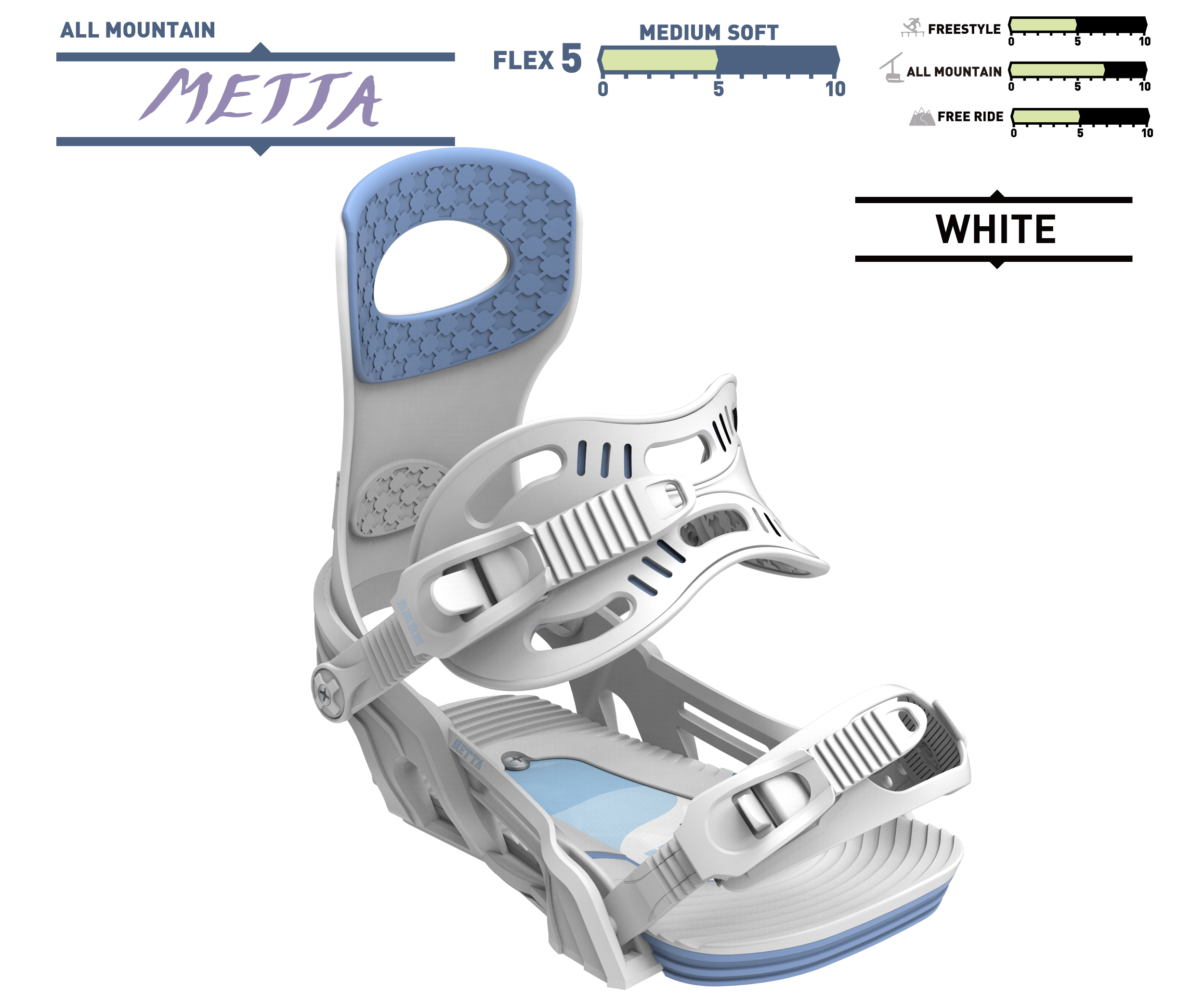 ベントメタル METTA SMサイズ METTA | BENTMETAL BINDING 26/27