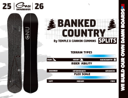BANKED COUNTRY SPLIT