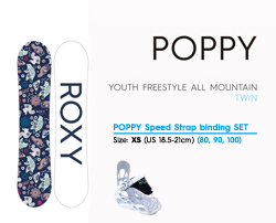 POPPY Speed Strap binding SET 