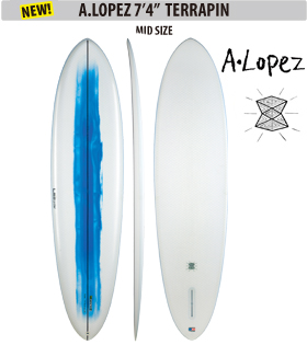 A.LOPEZ 7’4” TERRAPIN 